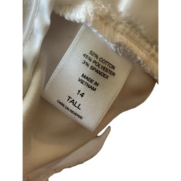 7th Avenue Design‎ Studio New York & Company Women White  Size 14 Tall - Picture 11 of 12